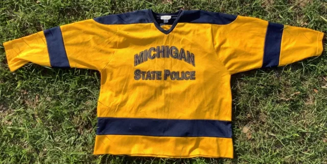 Michigan  Police - Michigan State  Police  MI  Police Hockey Jersey