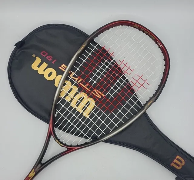 Wilson Sting 190 PWS Squash Racket With Cover