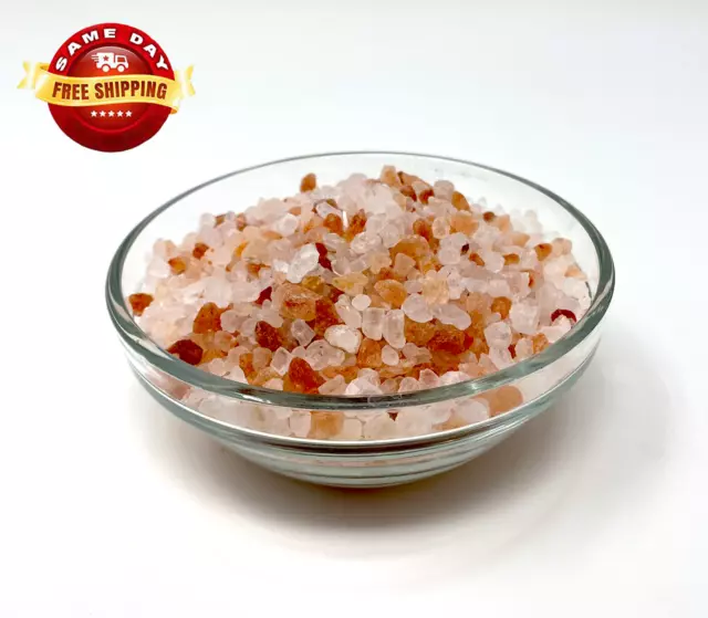 Himalayan Pink Salt Coarse Grain Organic Crystals 100% Pure 8 Oz - 55 Lb