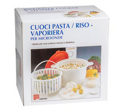 Tescoma Purity Microwave Cuoci Pasta Bianco 