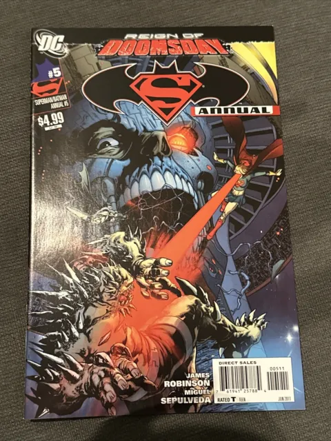 Superman Batman Annual #5 Reign of Doomsday - DC Comics 2011
