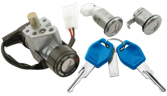 Blocco Accensione + Serrature + Chiavi Honda SH 50 1996-2001 / SH 100 1996-2001