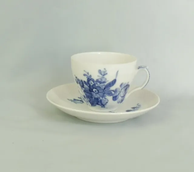 Blaue Blume v. Royal Copenhagen , 1 Kaffeetasse + 1 Untertasse Nr. 1870 (R13)