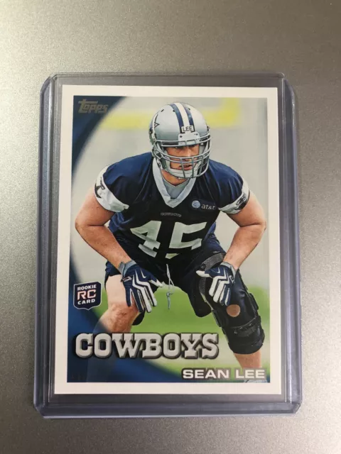 Sean Lee - Dallas Cowboys - Topps NFL 2010 - ROOKIE-KARTE