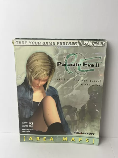 Parasite Eve II 2 Game Store Rare Promo Vintage Poster Playstation 1 PS1  2000