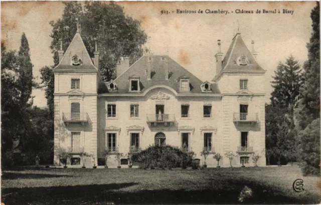 CPA AK Env. de CHAMBÉRY - Chateau de Barral a Bissy (438249)