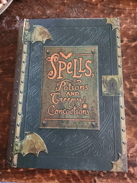 Hallmark Halloween Spell Book Decoration Prop Box No Sound Effect