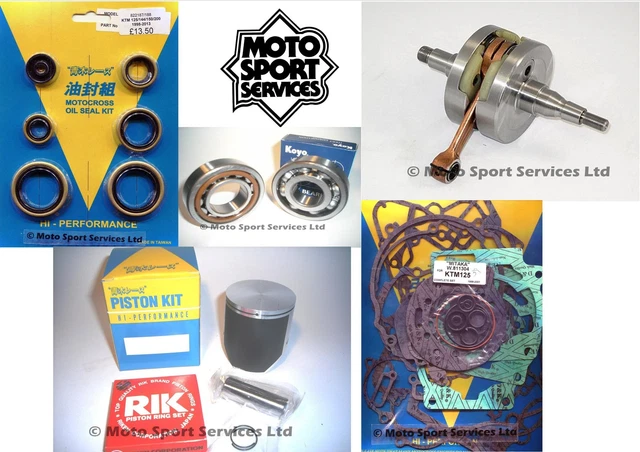 Kit Reconstruction Rotax 582 - Piston 76 Mm Et Joints - Aeroteks - Neuf