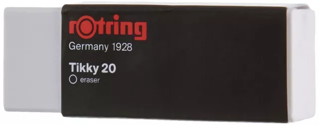 Rotring S0195831 Tikky 20, Polyvinylchloride Eraser, 22 x 13 x 66 mm 2