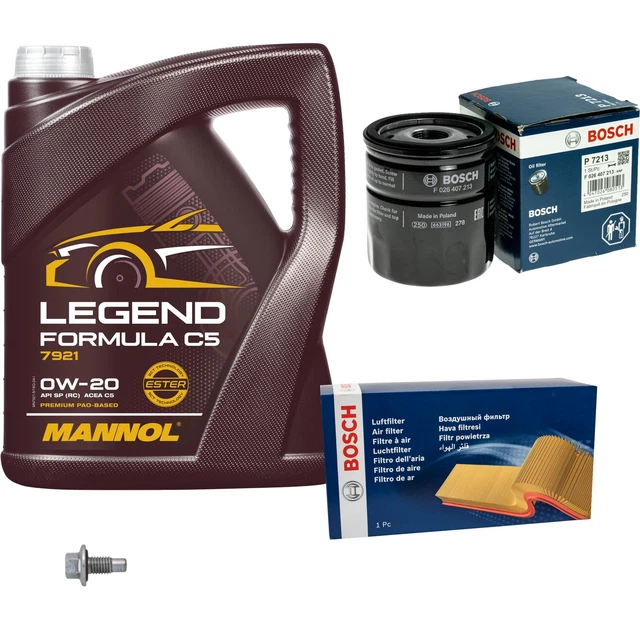 SCT Germany Inspektionspaket MANNOL Legend Ultra 0W-20 6L Für Suzuki