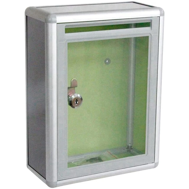 Scatola proposta in metallo home office con serratura e chiave Y4O6