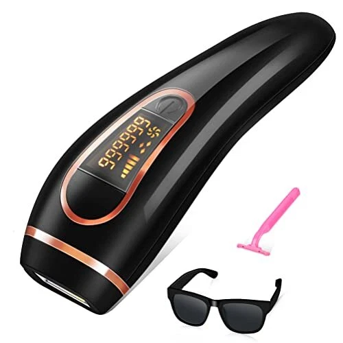 Epilatore a Luce Pulsata IPL 999.999 Flash 2 Modalità di Flash e 5 Impostazio...