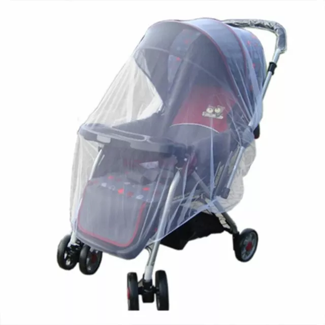 Baby Buggy Pram Mosquito Cover Net Pushchair Stroller Fly Insect Protector Wasps