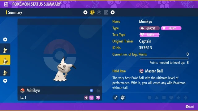 Pokemon Scarlet Violet Ultra Shiny 6IV Axew Fast Trade