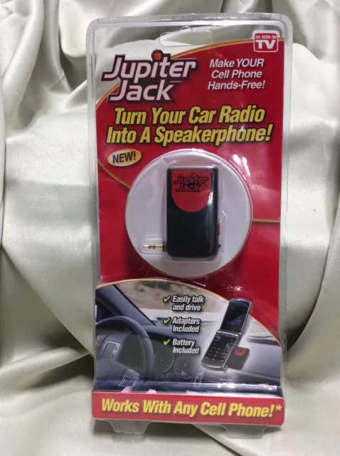 Jupiter Jack Turn Car Radio Into A Speaker Phone Hands Free Cell Phone Adapter
