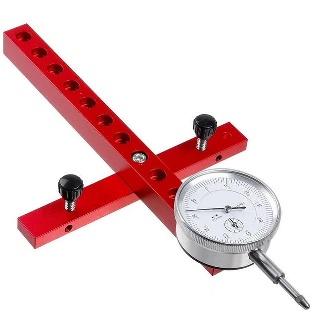 SAW GAUGE TABLE Fence Alignment Jig Saw Dial Indicator Parallelism Work