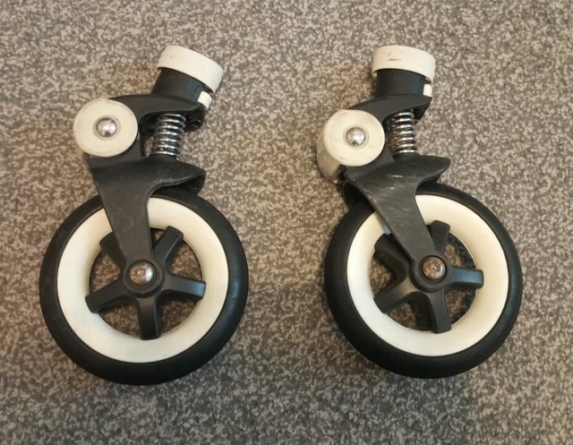 2 x Bugaboo Bee 3 Front Swivel Wheels Replacement Set 2