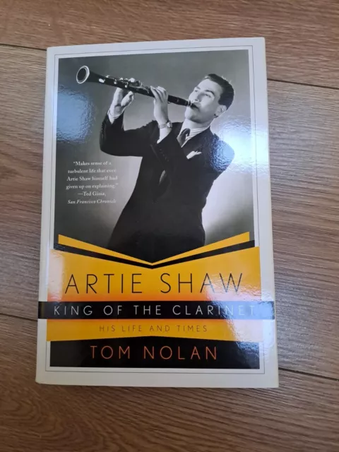 His　Life　KING　Tom　Clarinet:　Times　Nolan,　of　by　£5.00　the　The　ARTIE　UK　Book　SHAW,　and　PicClick