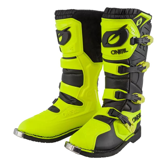 O'Neal Rider Pro Motocross Cross Botas Enduro Neón Supermoto Quad De MX