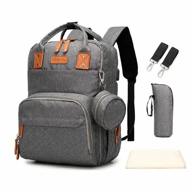 Diaper Backpack Nappy Changing Stroller Multifunction Waterproof Maternity Bags