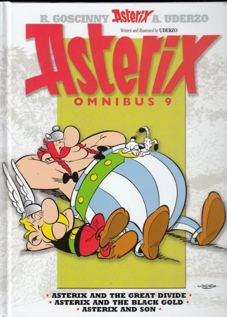 Asterix Omnibus volume 9 Hardcover Rene Goscinny Albert Uderzo