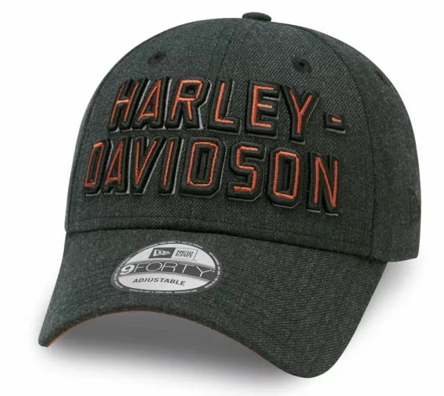 Harley-Davidson Baseball Cap Embroidered Graphic 9FORTY® Schwarz