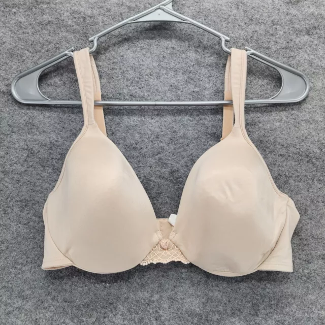 NWT BALI SEDUCTIVE Curves Style 3092 Seamless Cup Underwire Bra - Nude Size  36D $14.99 - PicClick