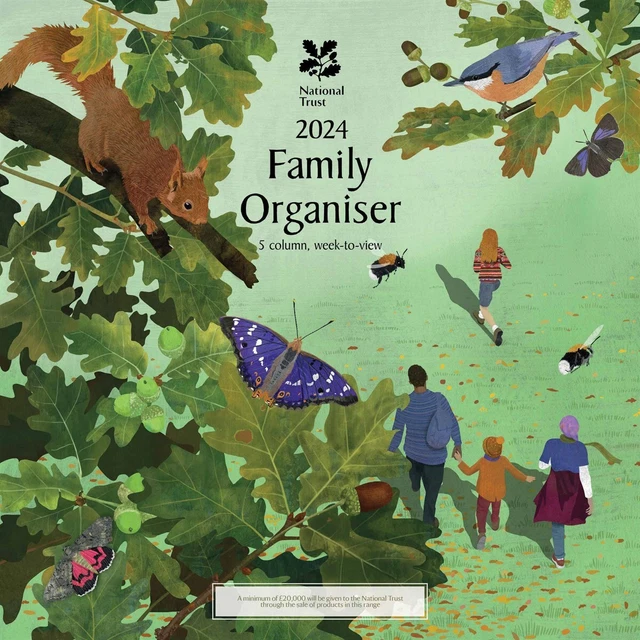 NATIONAL TRUST FAMILY Organiser 2024 Travel Week To View £9.48