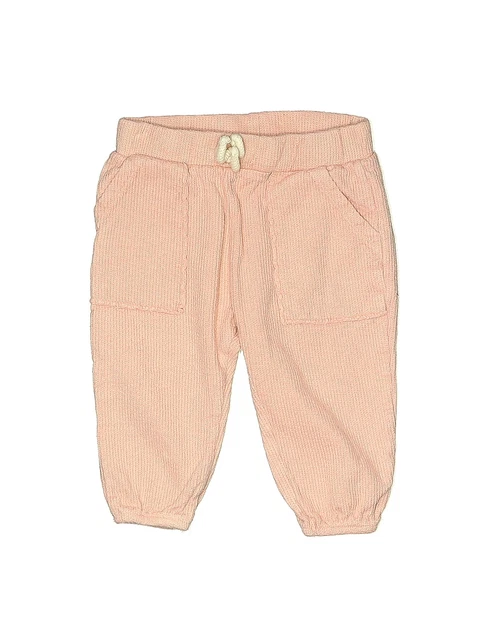 Zara Girls Pink Sweatpants 9-12 Months