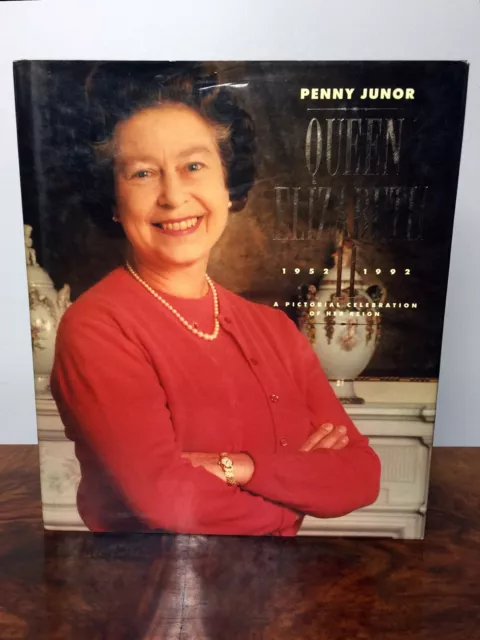 Penny Junor - Queen Elizabeth II, 1952-1992; non-fiction hardcover biography