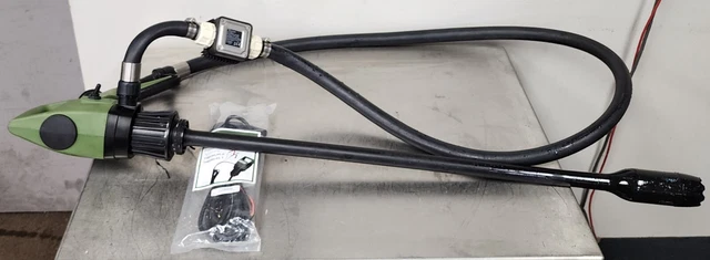Tera Pump Tredrum-S 55 gallon Electric Barrel Pump Benecor K24 Flowmeter [C1S2]