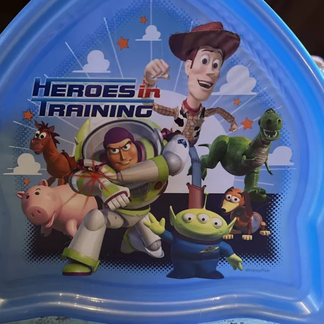 Zak! Designs Plastic Disney Toy Story Heroes In Training Kids Plate