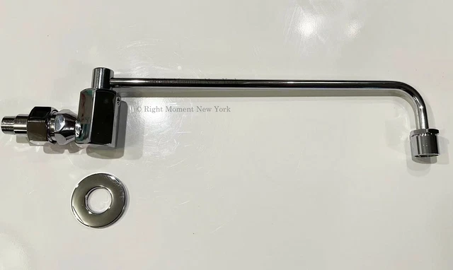 12” Swing Spout Wall Mounted Replacement Gas Wok Range Faucet