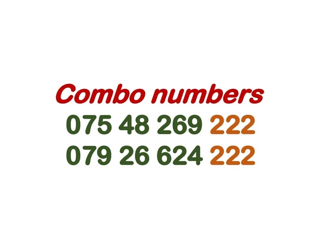 MOBILE NUMBER GOLD DIAMOND PLATINUM VIP GOLDEN BUSINESS SIM CARD Combo Numbers