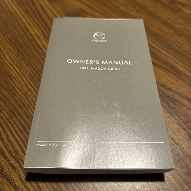 24 2025 MAZDA CX50/CX50 owners manual 22.95 PicClick