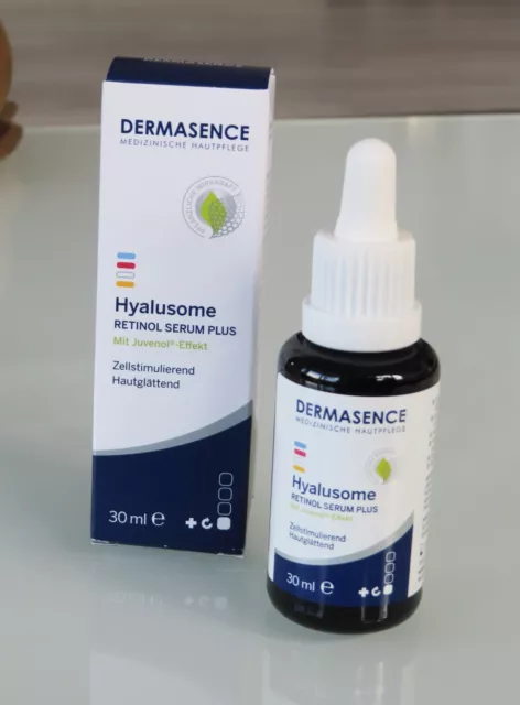 Dermasence Hyalusome Retinol Serum Creme Antifalten Plus 30 ml NEU