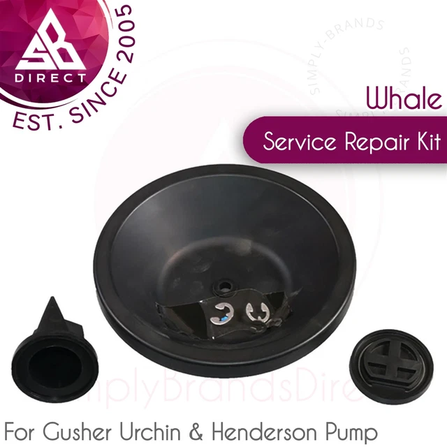Whale Geyser Oursin Nitrile Service Réparation Kit │ Pour de Cale Eau Pompe │
