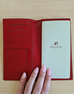 Agenda PORTA RUBRICA AGENDA MIGNON PARIS IN PELLE 