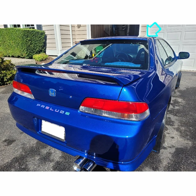STOCK 229V REAR Window Roof Spoiler Wing Fits 19972001 Honda Prelude
