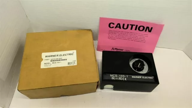 Warner Electric MCS-103-1 Adjustable Torque Control Clutch Brake