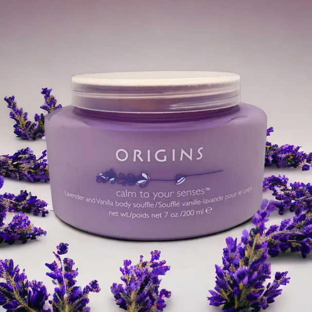 Origins Calm Your Senses Lavender and Vanilla Body Souffle 7Oz DISCONTINUED VHTF