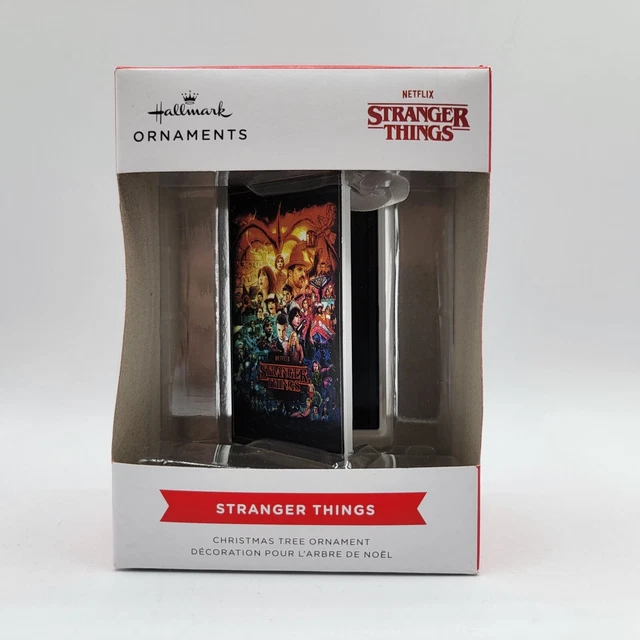 2022 HALLMARK STRANGER Things VHS Video Christmas Tree Ornament Netflix