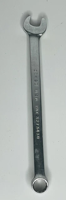 Snap-on OEX90 9/32" 12 Point Short Combination Wrench Open Box End USA
