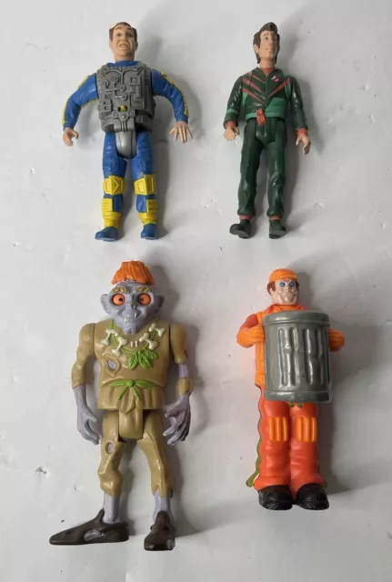 Lot Of 4 Vintage The Real Ghostbusters Action Figures Kenner 1980s Retro Toys