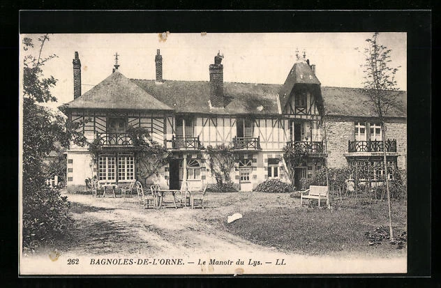 CPA Bagnoles-de-l'Orne, Le Manoir du Lys