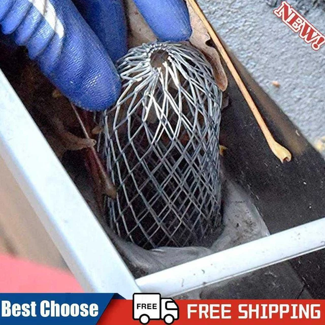 4 pz coperchi filtro scarico tubi rete filo tetto in acciaio inox