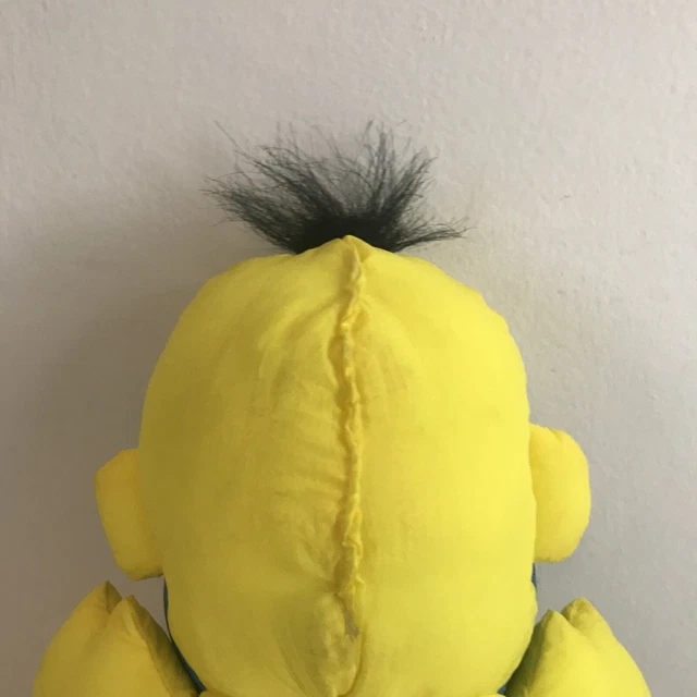 Vintage Fisher Price 1992 Yellow Caveman Puffalump Stuffed Grunts Plush Doll- A3 8