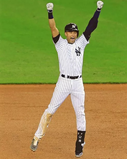 2014 New York DEREK JETER Glossy 8x10 Photo Print Yankees Stadium Poster