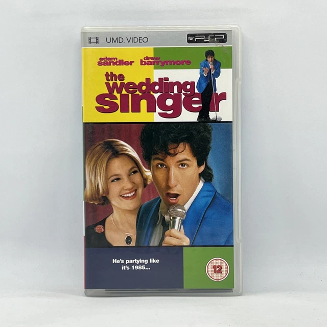 The Wedding Singer Adam Sandler Barrymore PSP PlayStation UMD Video Region 2