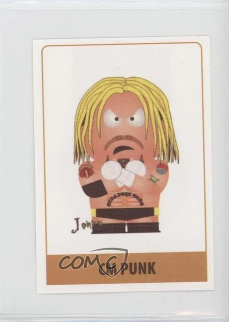 2008 Rafo Wrestling Keceri Stickers CM Punk #320